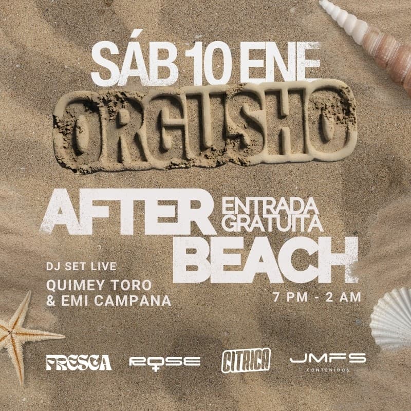 ORGUSHO AFTER BEACH - 10/01