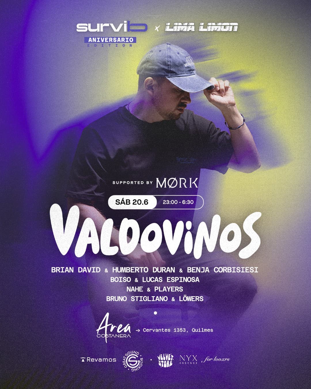 Survib & Lima Limón - Edición Aniversario x Valdovinos