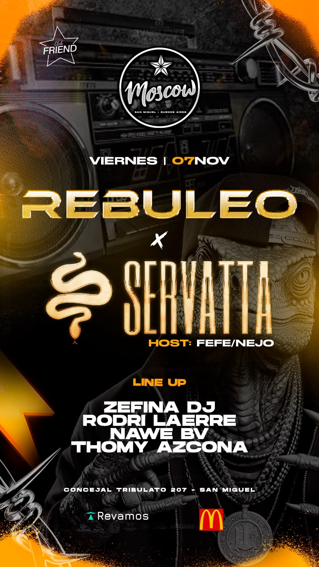 Rebuleo x Servatta x Moscow