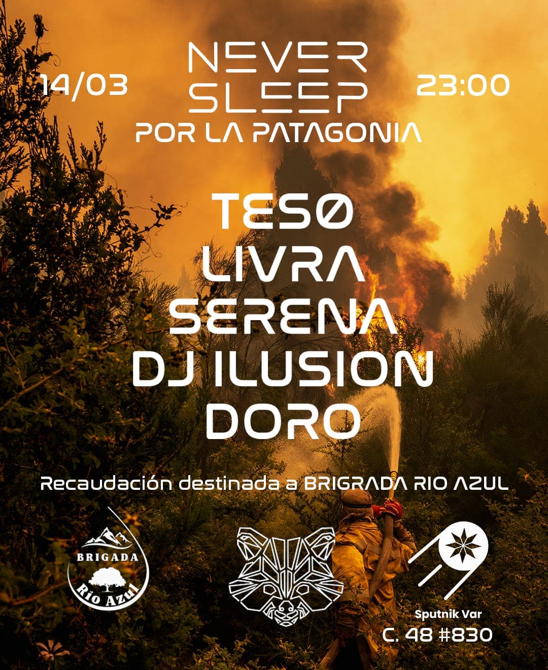 Never Sleep por la Patagonia