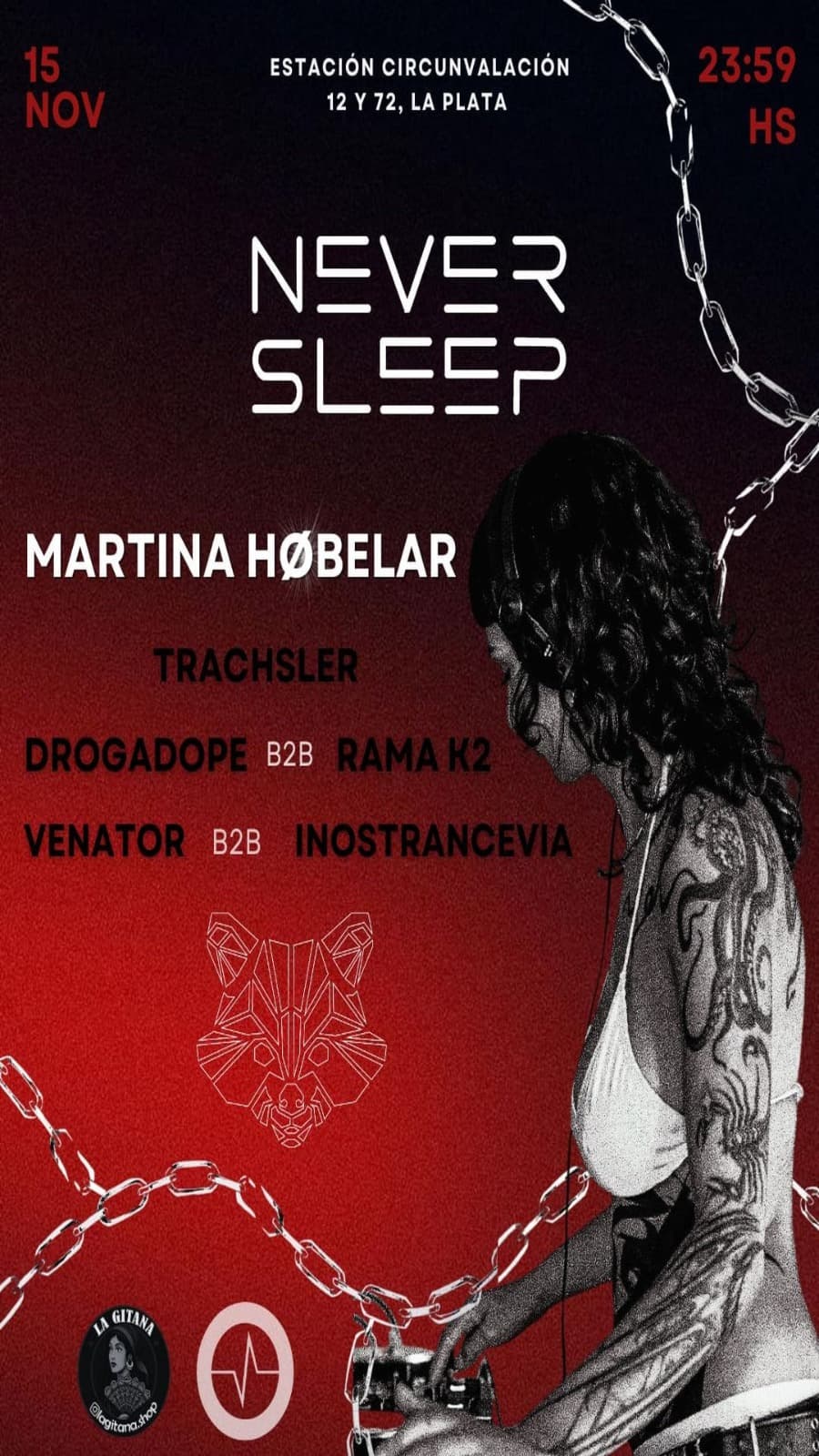 Martina Hobelar en La Plata