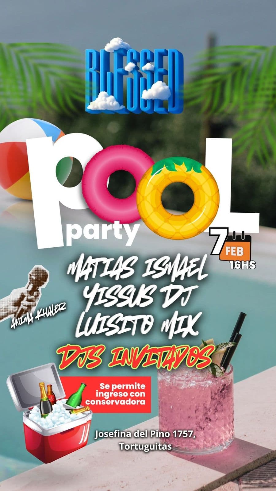 Pool Party x Blessed